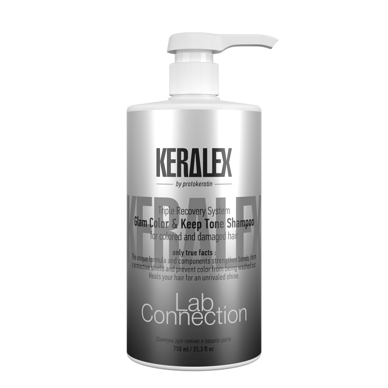 Шампунь PROTOKERATIN KERALEX ДУО-сияние и защита цвета, 750 мл